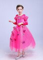 Hot Selling Children Dress Role Play Frozen Elsa Princess Dress 1