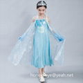 Frozen Dress is for Children Elsa Anna Costume Party Dress