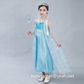 Frozen Dress is for Children Elsa Anna Costume Party Dress