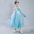 Frozen Dress is for Children Elsa Anna Costume Party Dress