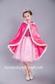 Hot Selling Role Play Frozen Elsa Princess Dress for Children Dress