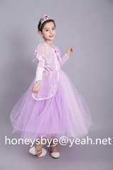 Kids Rapunzl Costume Rapunzel Dress for Children Dress Up Party