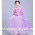 Kids Rapunzl Costume Rapunzel Dress for Children Dress Up Party 2
