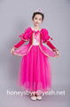 Beauty costumes Aurora Princess Dress Cosplay Costume Kids Dress Party Dress