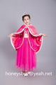 Beauty costumes Aurora Princess Dress Cosplay Costume Kids Dress Party Dress