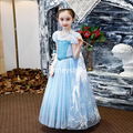 Frozen Elsa Costume for Kids Dress Up Elsa Christmas Party Children Dress 1