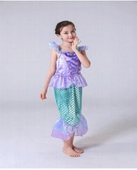 Wholesale Mermaid Child Dress Kids Dress Up with Mermaid Dresses