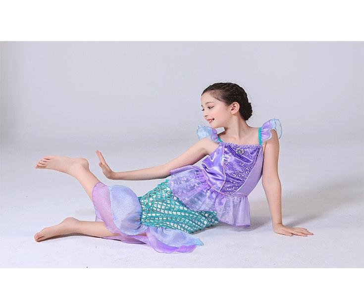 Wholesale Mermaid Child Dress Kids Dress Up with Mermaid Dresses 2