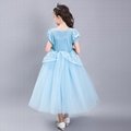 Kids Party With Cinderall Dress Christmas Costumes Children Party Dress 3