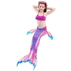 Hot Selling Mermaid Swim Kids Dress Girls Swim Wear Mermaid