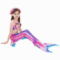 Hot Selling Mermaid Swim Kids Dress Girls Swim Wear Mermaid 3