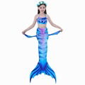 Hot Selling Mermaid Swim Kids Dress Girls Swim Wear Mermaid 4