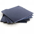 3K plain carbon 100% real carbon fiber laminated sheet 