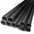 碳纤维管规格齐全 碳纤维圆管耐腐蚀可定制 4