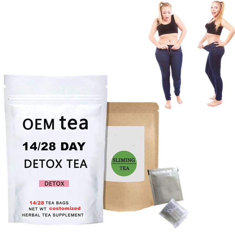 Flat Tummy Skinny Detox Tea Caffeine Sugar Free Slimming Tea  3