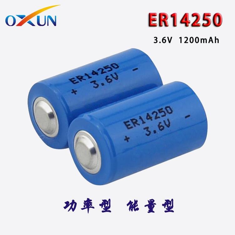 Lithium battery ER14250 battery water meter battery 2