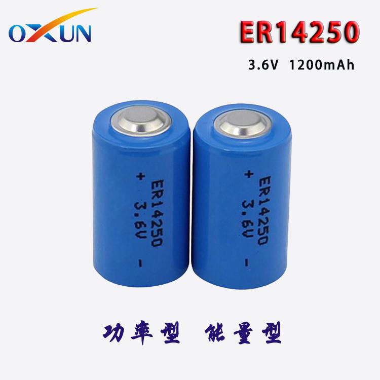 Lithium battery ER14250 battery water meter battery 4