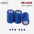 锂亚电池 ER14250电池 水表电表专用电池
