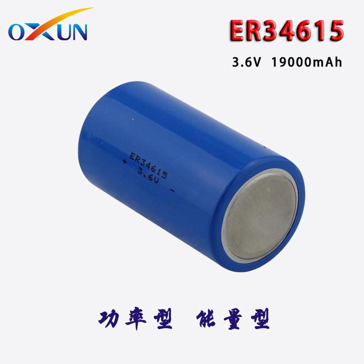 廠家直銷 ER34615鋰亞電池 傳感器 報警器專用電池 4