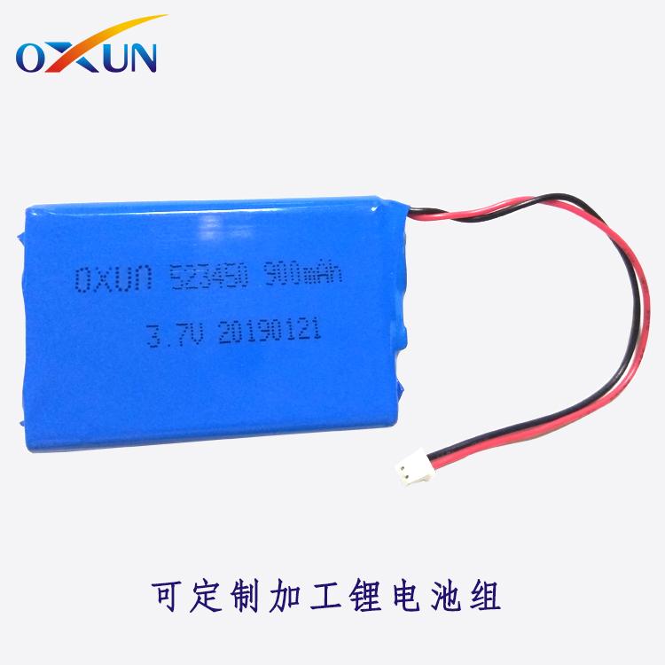 523450 rechargeable lithium battery, acoustic aluminum battery, radio battery 2