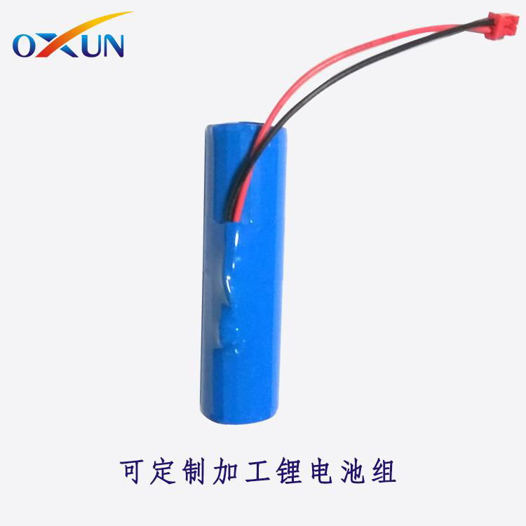 18650 plus wire lithium battery 3.7V lithium battery 2000mAh lithium battery
