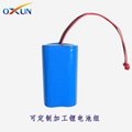 18650 plus wire lithium battery 3.7V lithium battery 2000mAh lithium battery 4