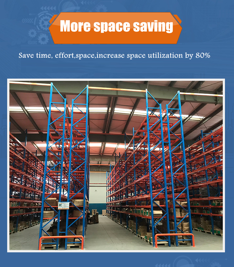 Heavy Duty Box Beam pallet rack system storage rack shelves for warehouse storag 3