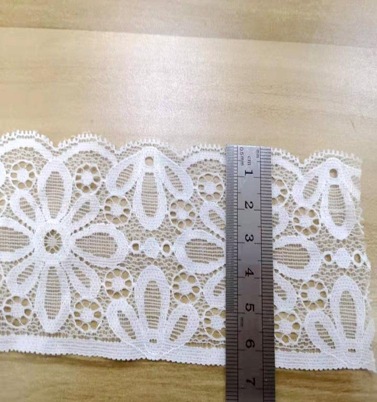 french wedding 3d flower crochet border lace trim embroidery 2