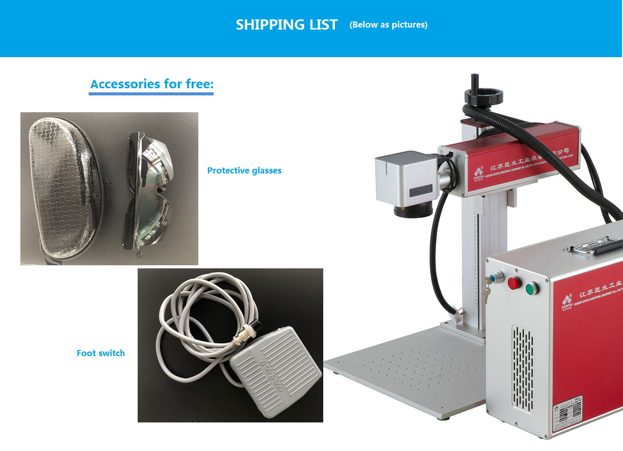 20w desktop fiber laser marking machine 4