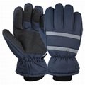 Winter Acrylic Knit Safety Work Gloves