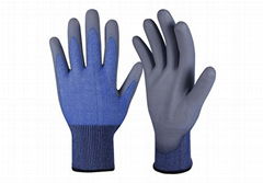 PU Coated Safety Work Gloves