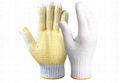 String Knit Safety Work Gloves