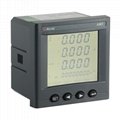 AMC96-E4/KC LCD rs485 modbus 3 phase digital kwh energy meter with 4DI/2DO 3