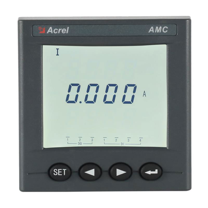 AMC72L-DI/M intelligent programmable DC ammeter current meter with 4-20mA output