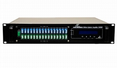 16ports EDFA High Power Optical Fiber Amplifier with WDM