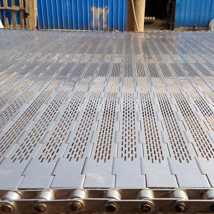 廠家直銷海產品不鏽鋼鏈板耐腐蝕鏈板輸送帶 5