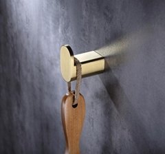 Washroom Brass Robe Hook Single