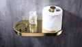 Oem Polished Brass Toilet Paper Holder 1