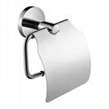 Hotel Ss Toilet Paper Holder With Lid 1