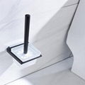 Ss Square Toilet Brush Holder 1