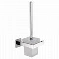 Wall Ss Square Toilet Brush Holder