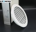 Round double deflection aluminum air grille 1