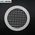 Round double deflection aluminum air grille 2