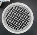 Round double deflection aluminum air grille 3