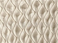 100% polyester double knit pique fabric