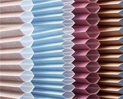 China good quality new design most popular Honeycomb Folding Curtain Fabric