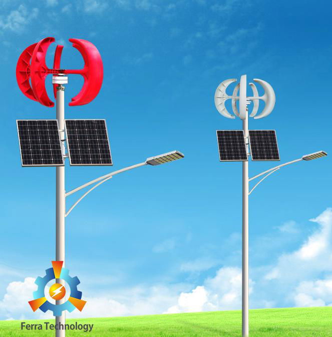  FL-100W/200W/300W  Vertical Axis Wind Turbine Generator (Lantern Type)