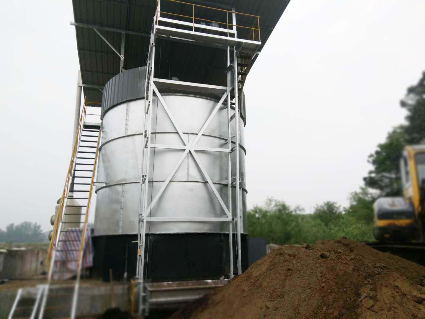 organic fertilizer fermentation tower 4