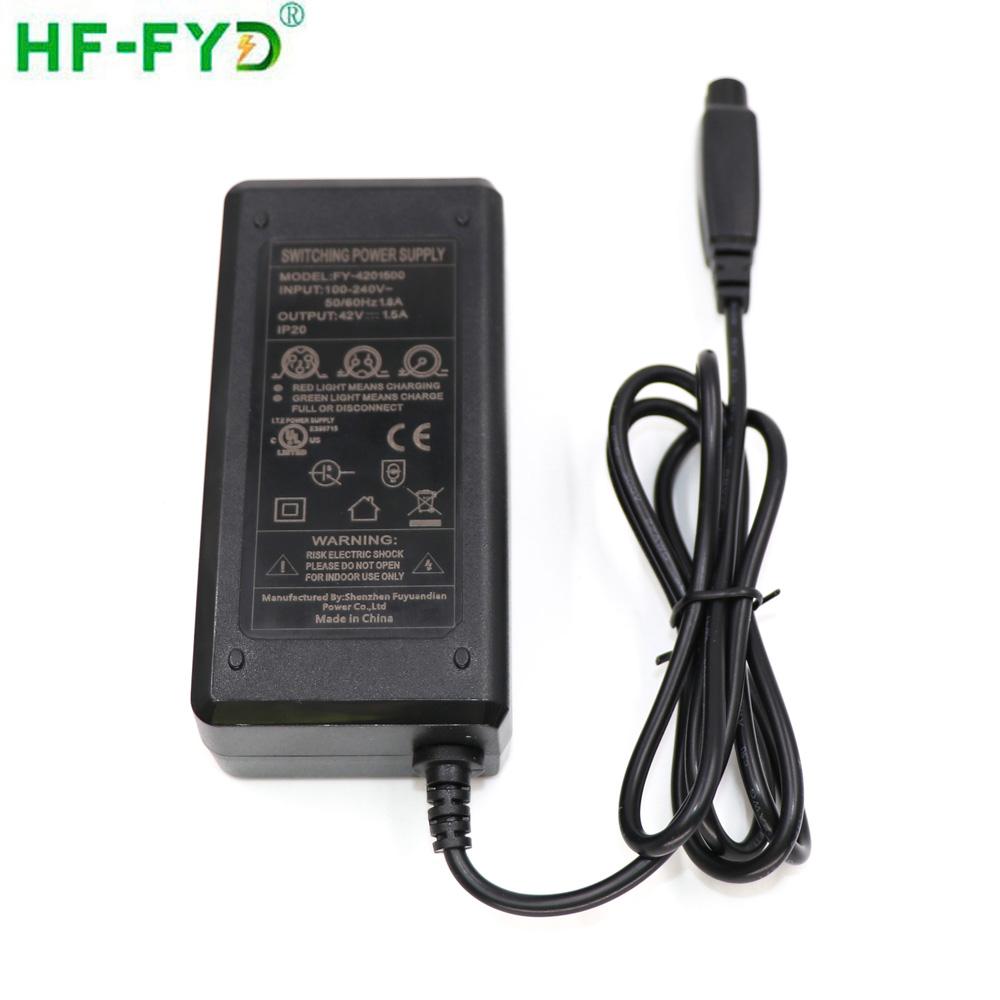 24V 29.4V electric scooter ebike lithium lipo li-ion battery charger 2A 2