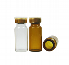 flip top pharmacy injection glass vial for steroids